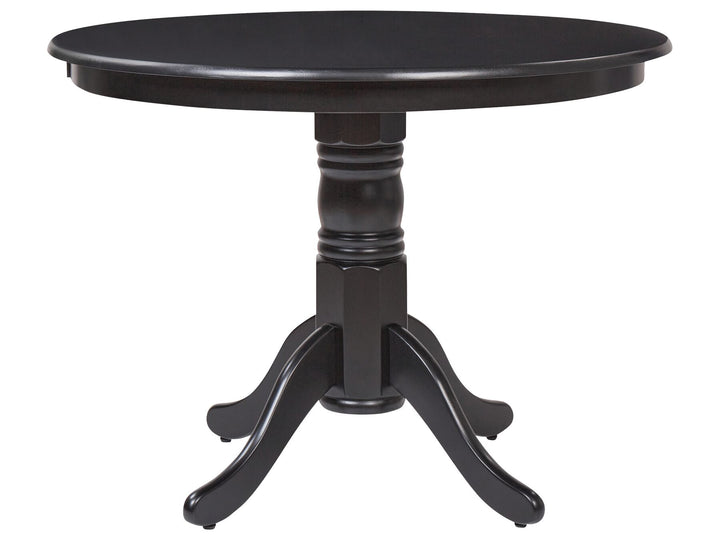 Akron Round Dining Table ⌀ 100 cm Black