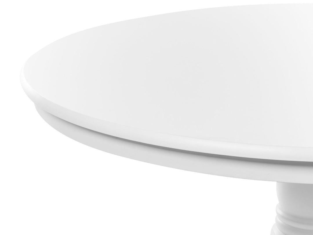 Fung Round Dining Table ⌀ 120 cm White