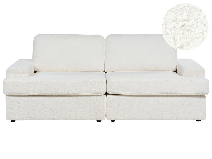 Alla 3 Seater Boucle Sofa White