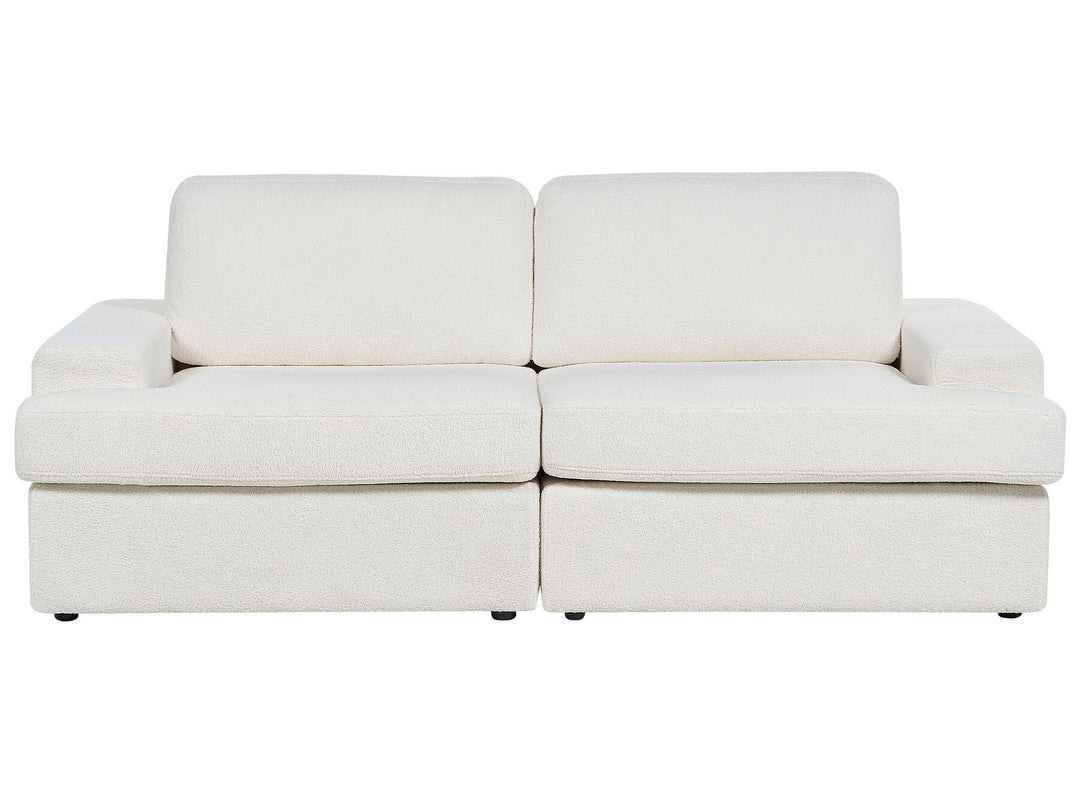 Alla 3 Seater Boucle Sofa White