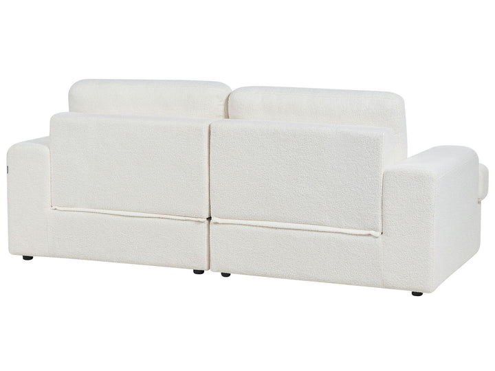 Alla 3 Seater Boucle Sofa White