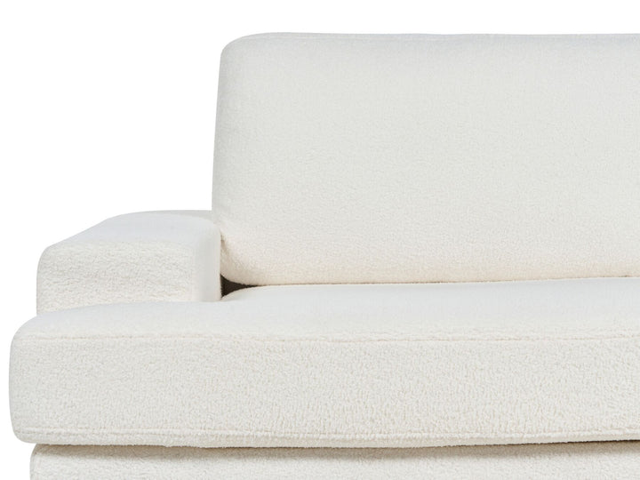 Alla 3 Seater Boucle Sofa White