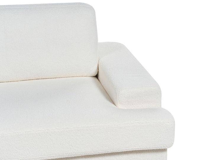 Alla 3 Seater Boucle Sofa White