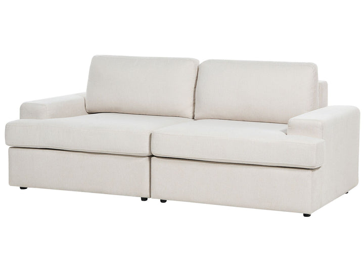 Alla 3 Seater Fabric Sofa Light Beige