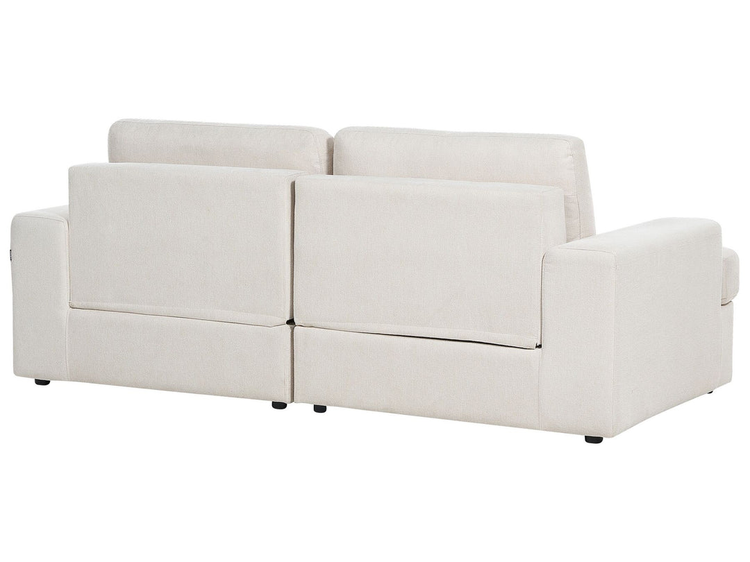 Alla 3 Seater Fabric Sofa Light Beige