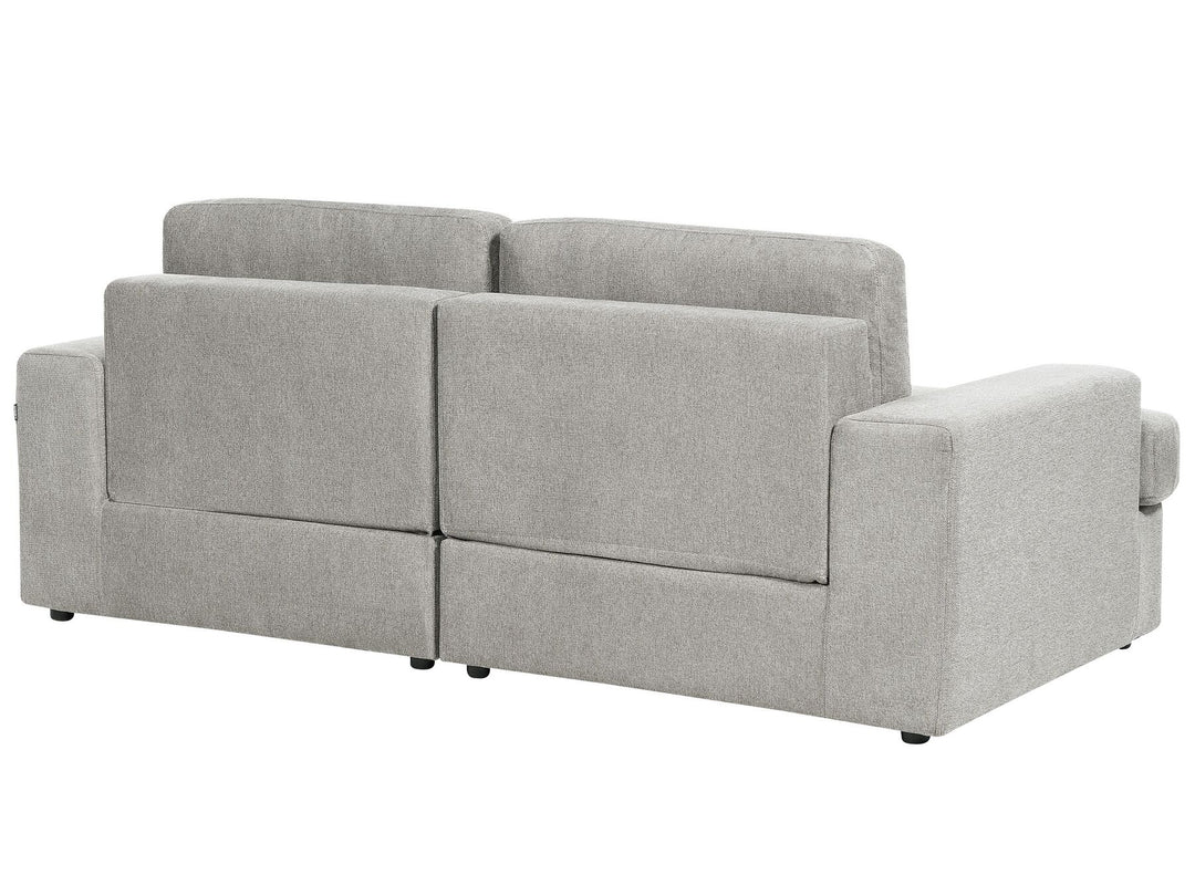 Alla 3 Seater Fabric Sofa Light Grey