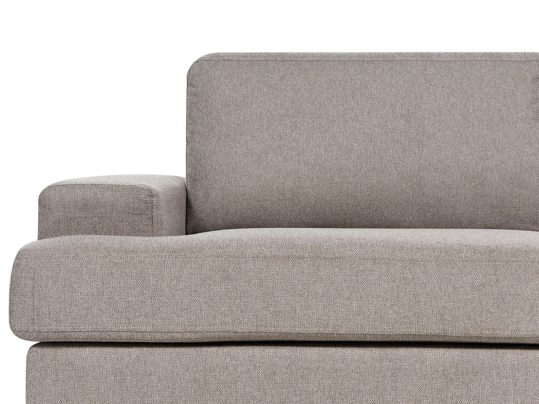 Alla 3 Seater Fabric Sofa Taupe