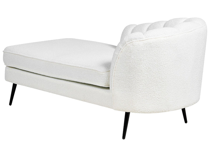 Allier Right Hand Boucle Chaise Lounge Off-White