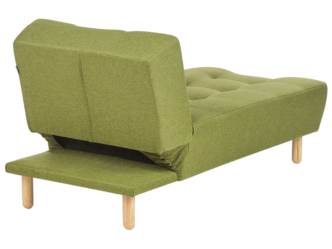 Alsten Fabric Chaise Lounge Green