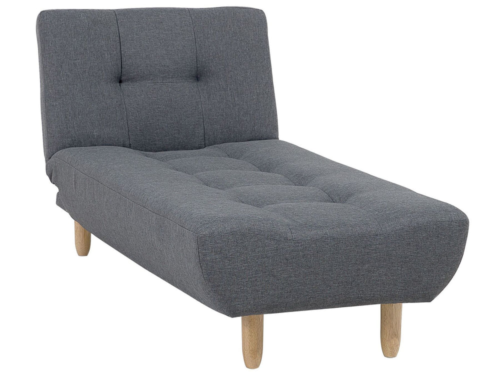 Alsten Fabric Chaise Lounge Grey