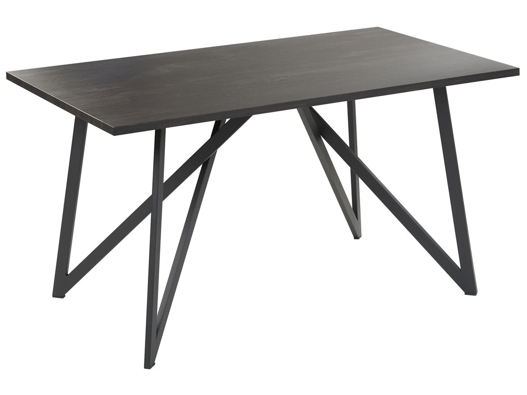 Annika Dining Table 140 x 80 cm Black