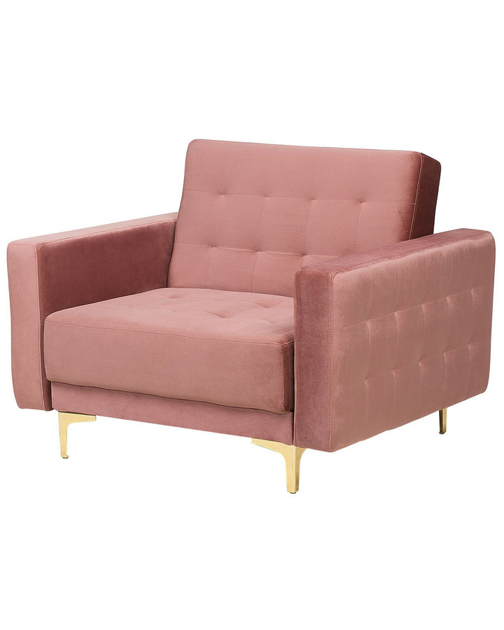 Aberdeen Armchair Velvet Pink