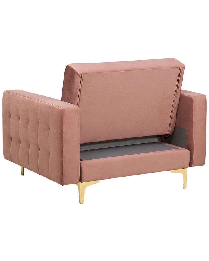 Aberdeen Armchair Velvet Pink