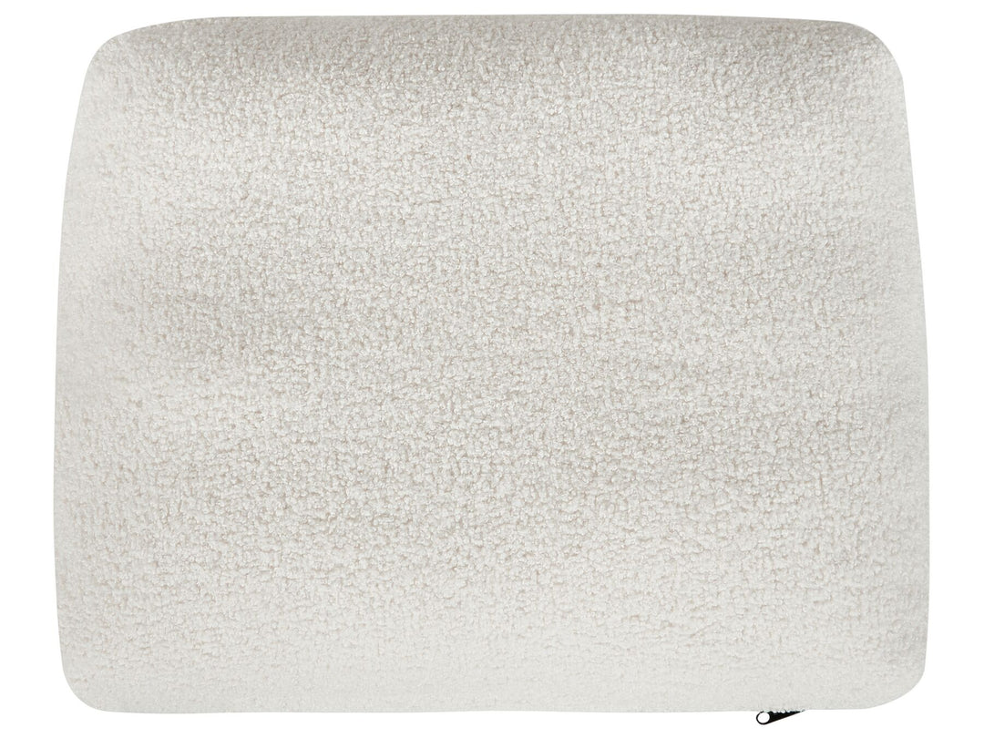 Artheze Left Hand Boucle Chaise Lounge Off-White