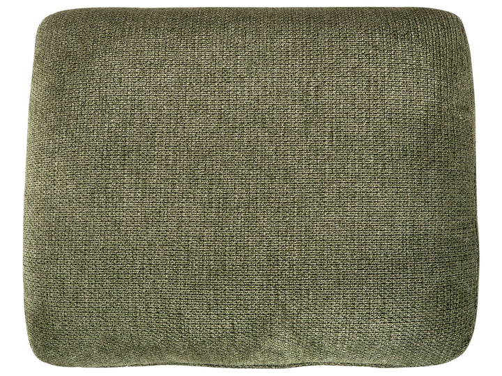 Artheze Right Hand Fabric Chaise Lounge Dark Green