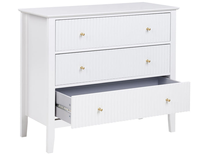 Bonnie 3 Drawer Chest White