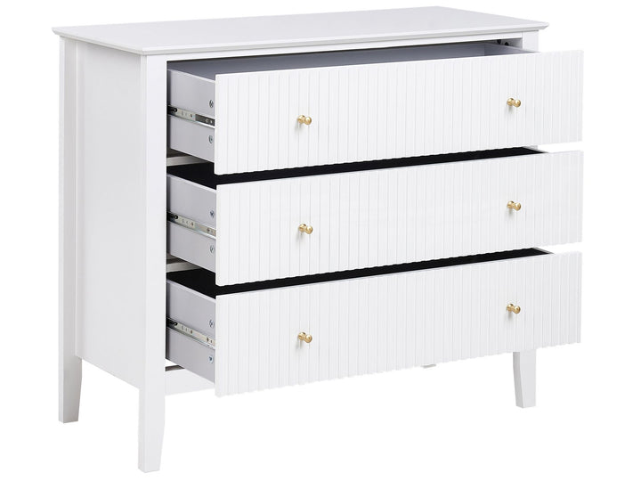 Bonnie 3 Drawer Chest White