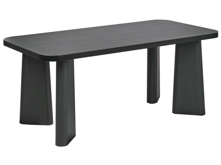 Atlin Dining Table 180 x 90 cm Black