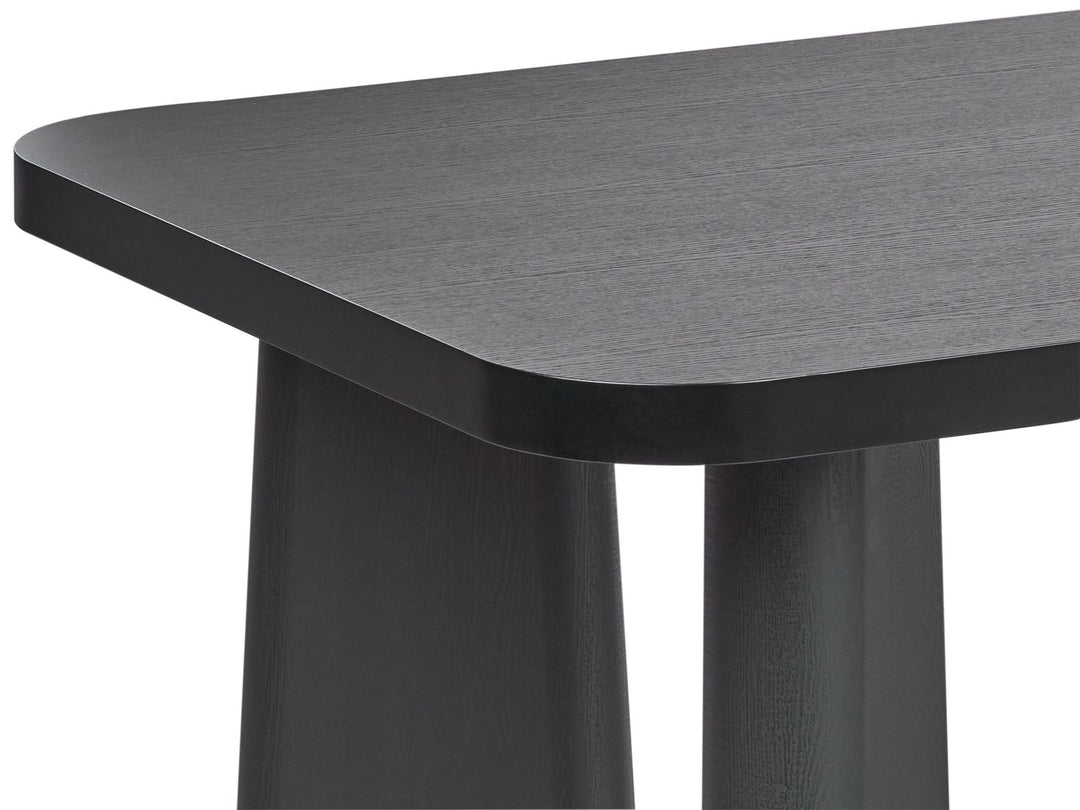 Latwana Dining Table 180 x 90 cm Black