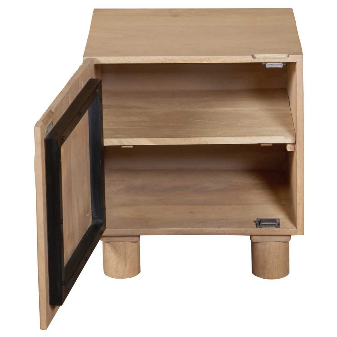 Austin Solid Mango Wood Bedside Table