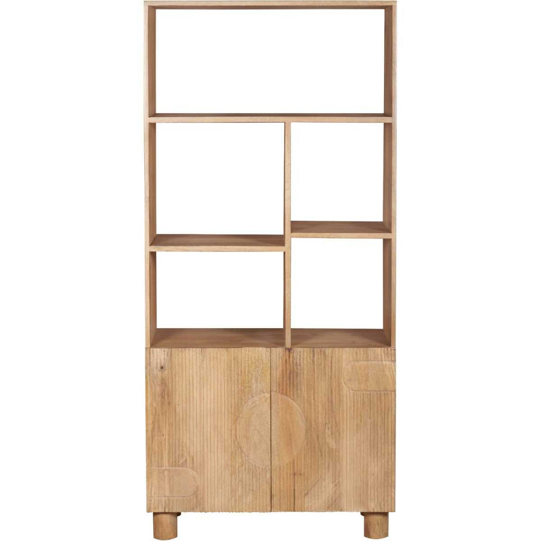 Austin Solid Mango Wood Bookcase