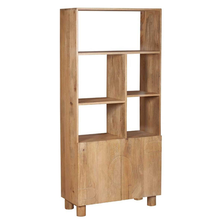 Austin Solid Mango Wood Bookcase