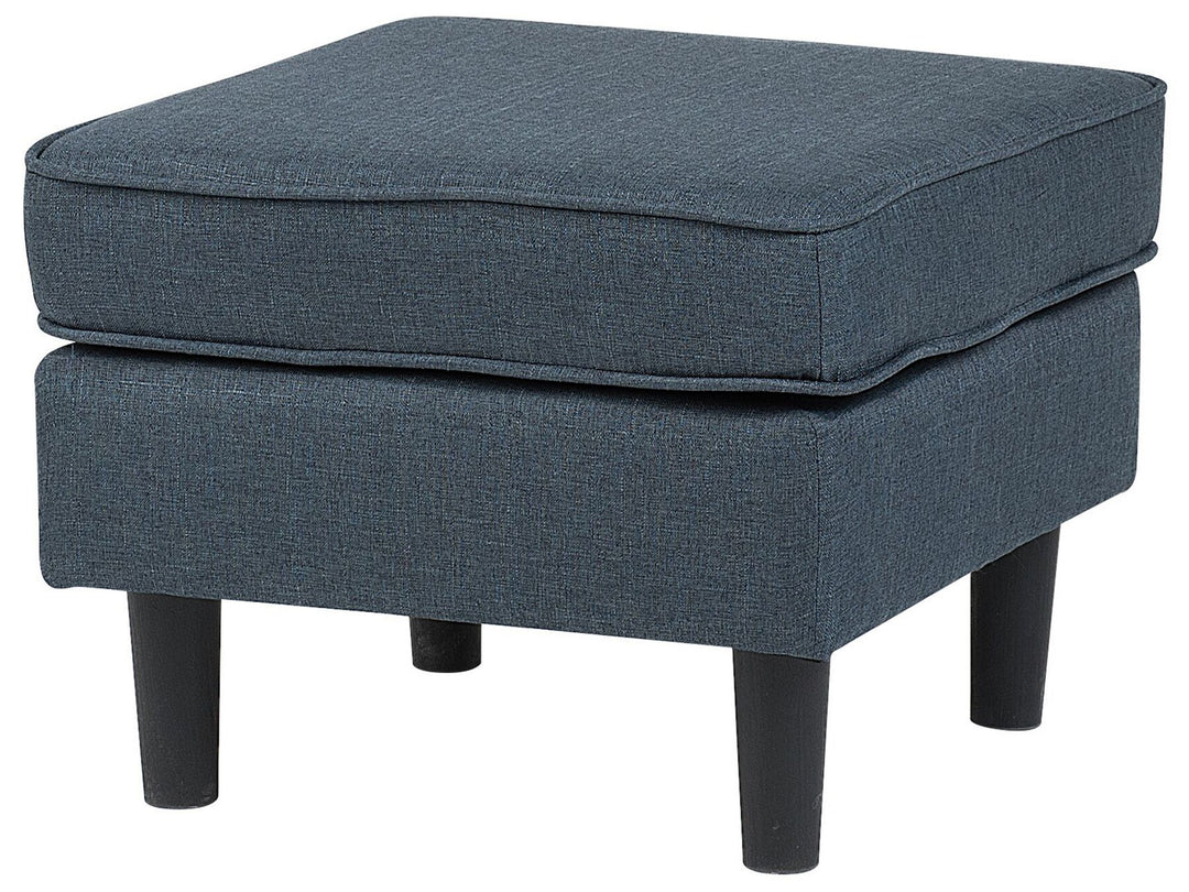 Avesta 3 Seater Fabric Sofa with Ottoman Dark Grey