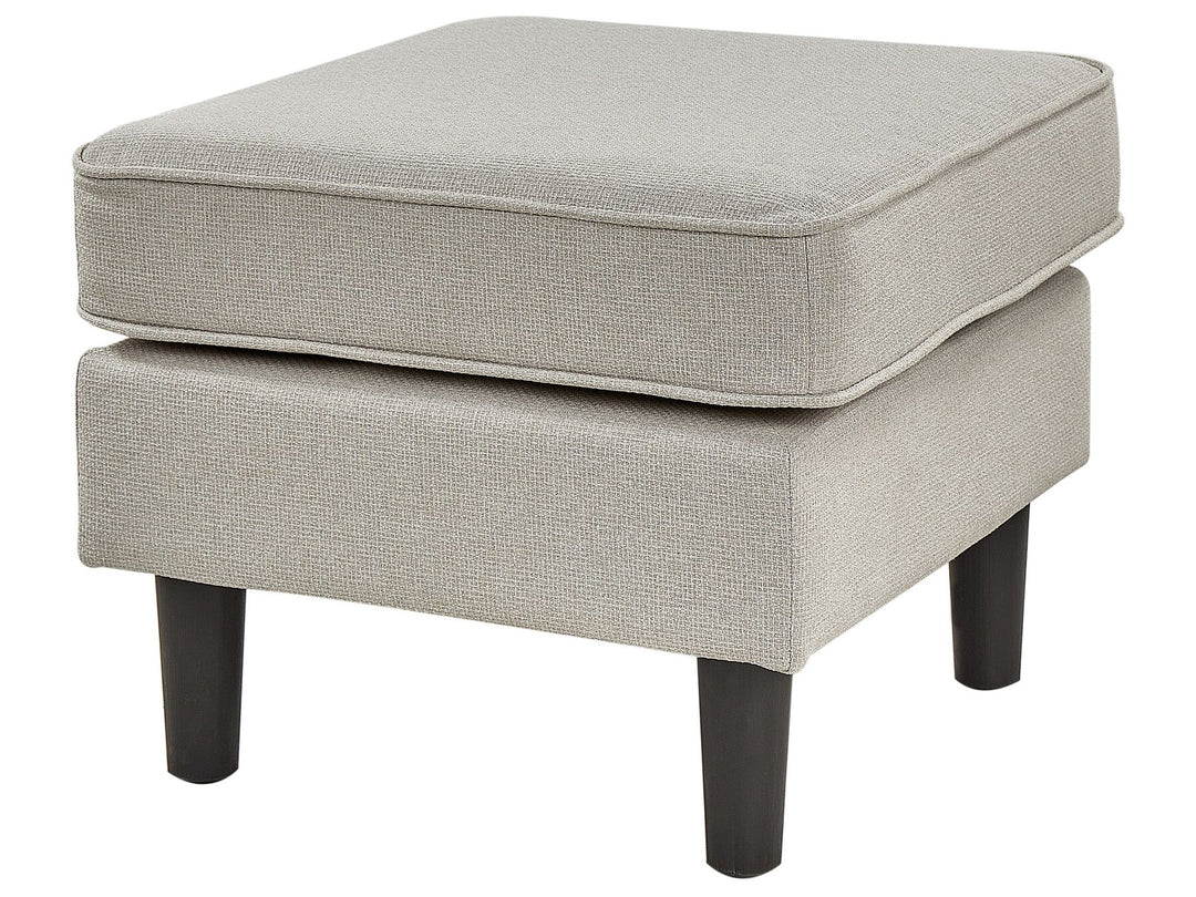 Avesta 3 Seater Fabric Sofa with Ottoman Light Beige