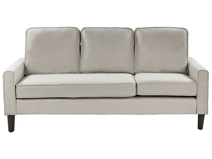 Avesta 3 Seater Fabric Sofa with Ottoman Light Beige