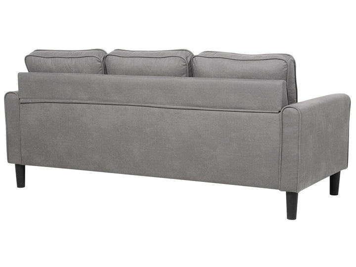 Avesta 3 Seater Fabric Sofa with Ottoman Light Grey