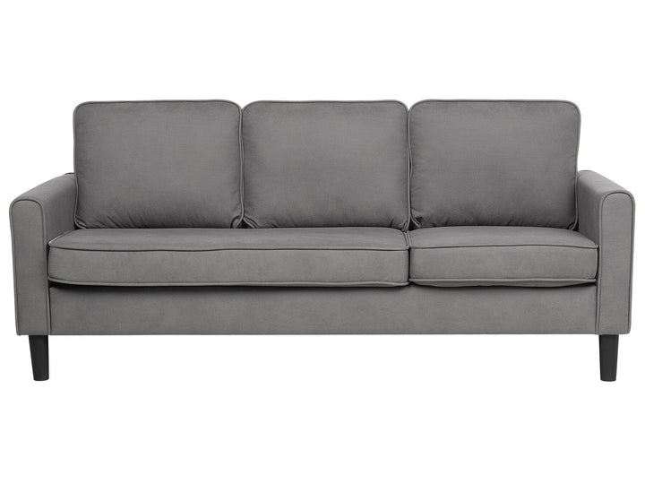 Avesta 3 Seater Fabric Sofa with Ottoman Light Grey