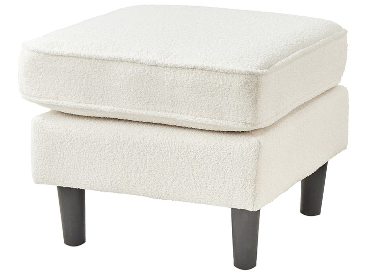 Avesta 3 Seater Sofa with Ottoman Boucle White