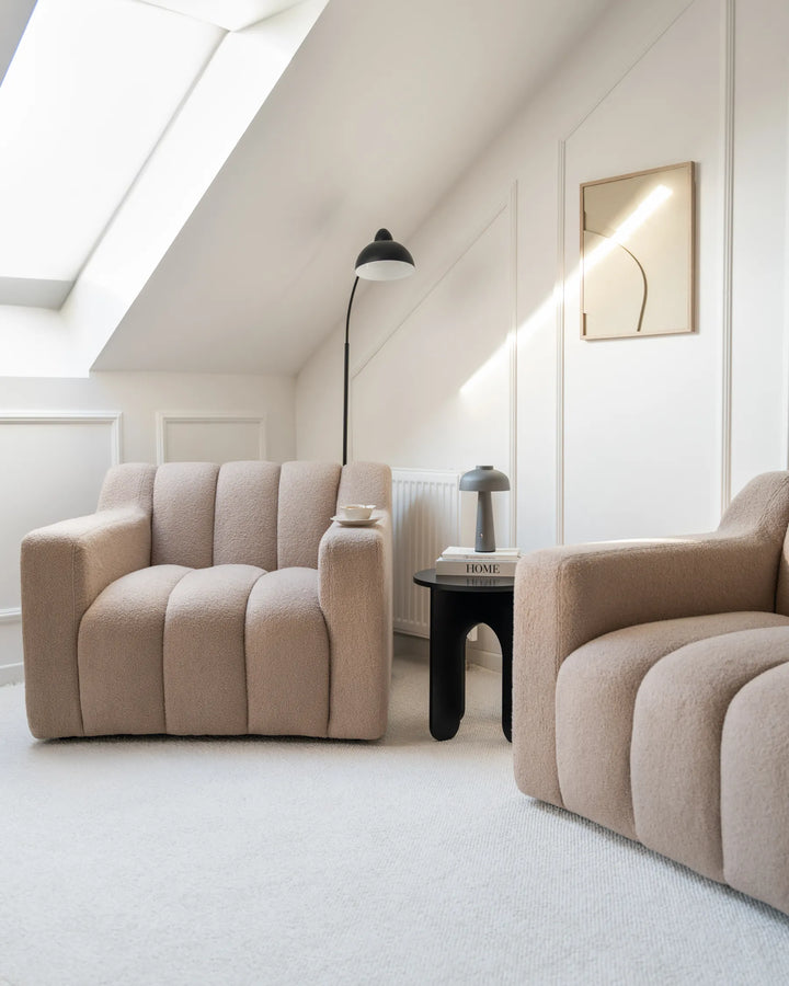 Agerup Armchair Boucle Beige