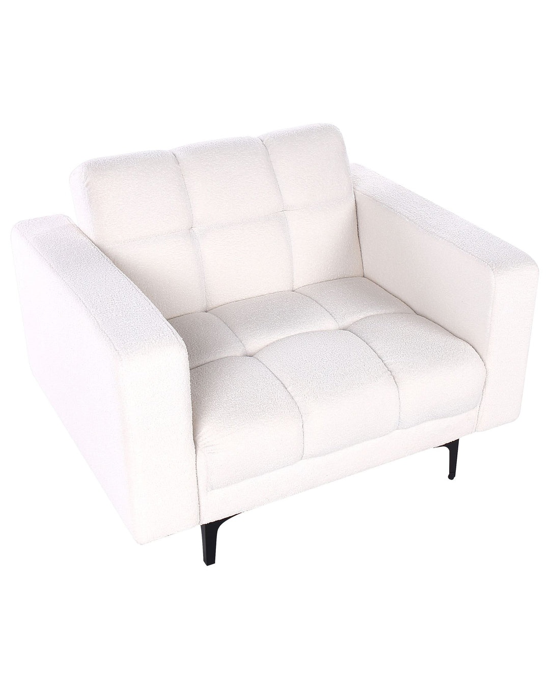 Alnes Armchair Boucle White