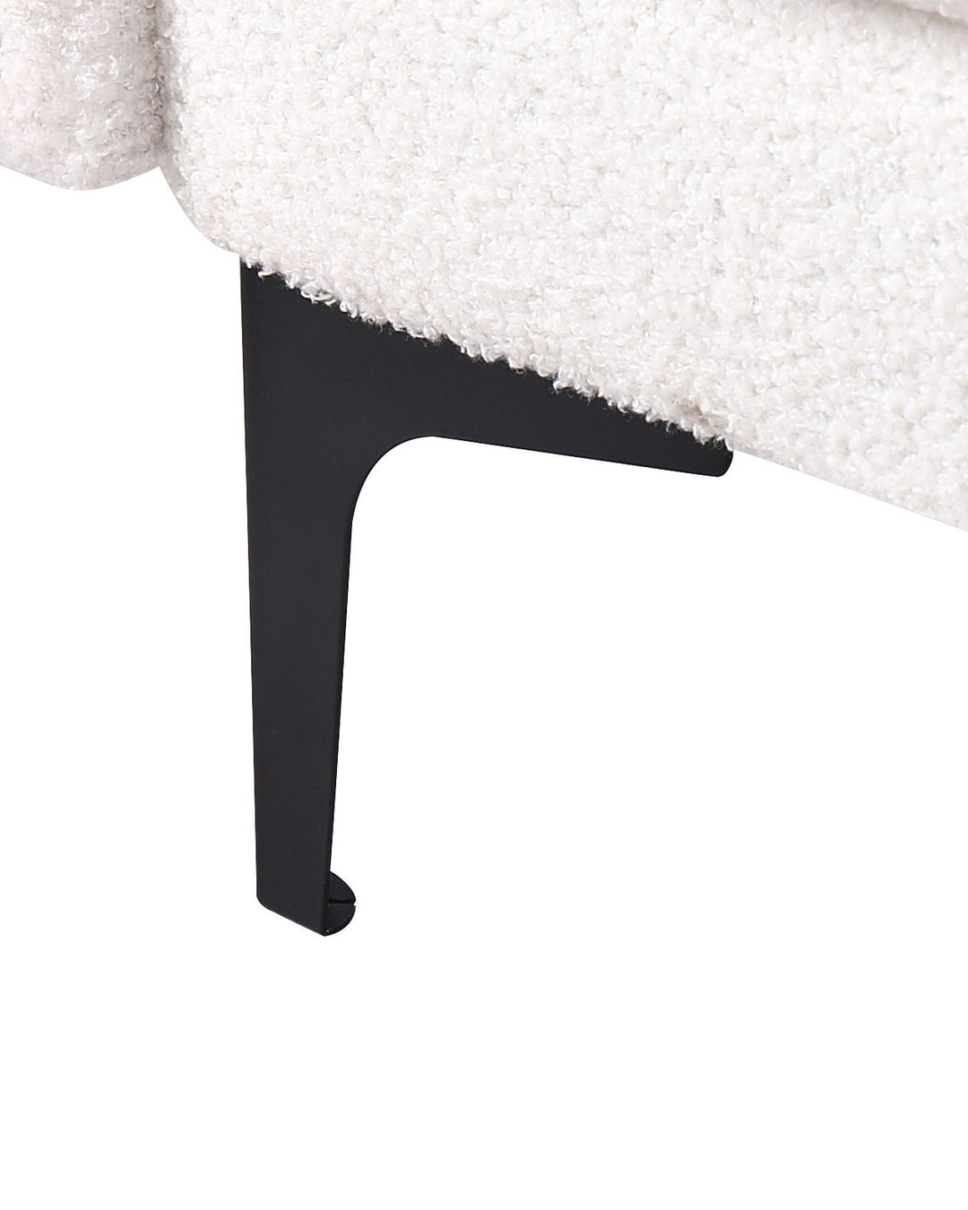 Alnes Armchair Boucle White