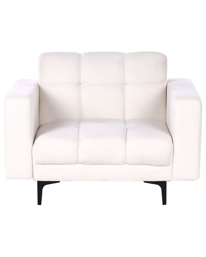 Alnes Armchair Boucle White
