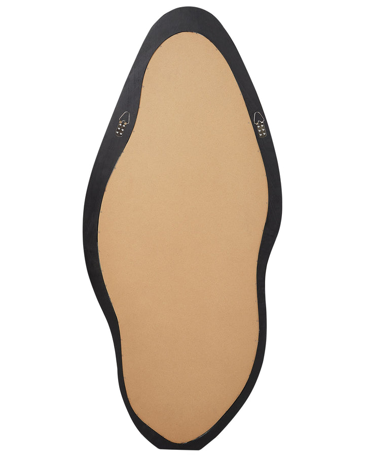 Blet Wall Mirror Wood Black