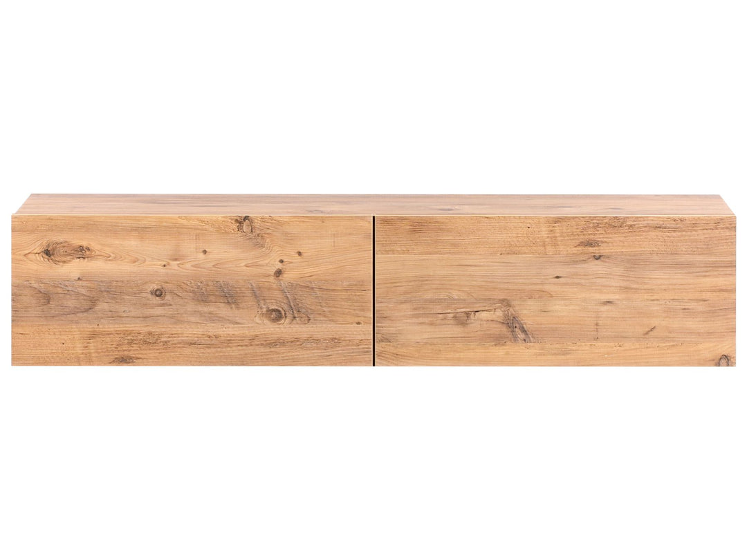 Wall Mounted TV Stand Brown Antoni