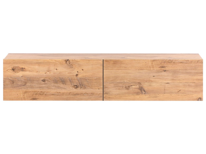 Wall Mounted TV Stand Brown Antoni