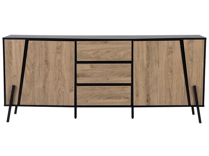 2 Door Sideboard Brown/ Black Eilisha