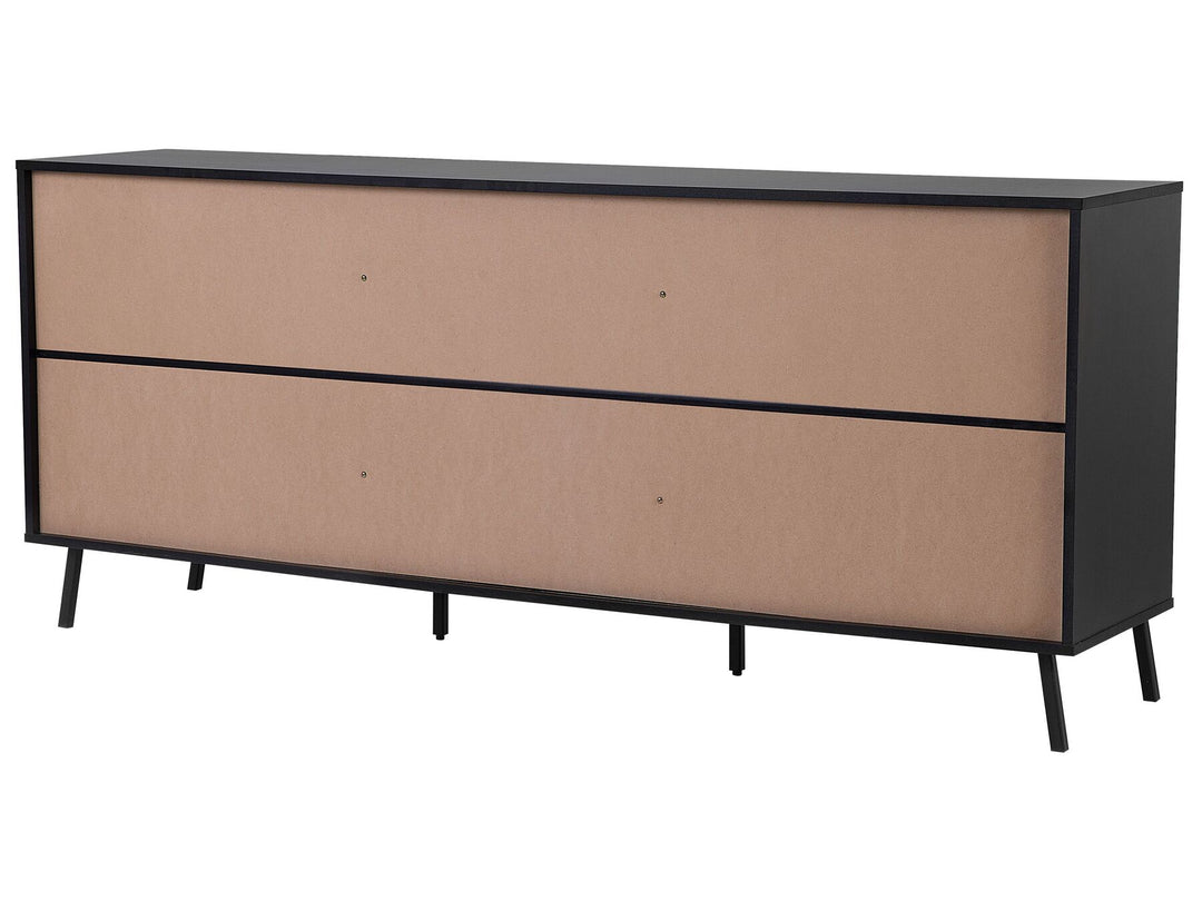 2 Door Sideboard Brown/ Black Eilisha