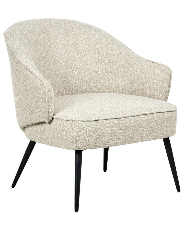 Kayla Armchair Boucle Light Beige