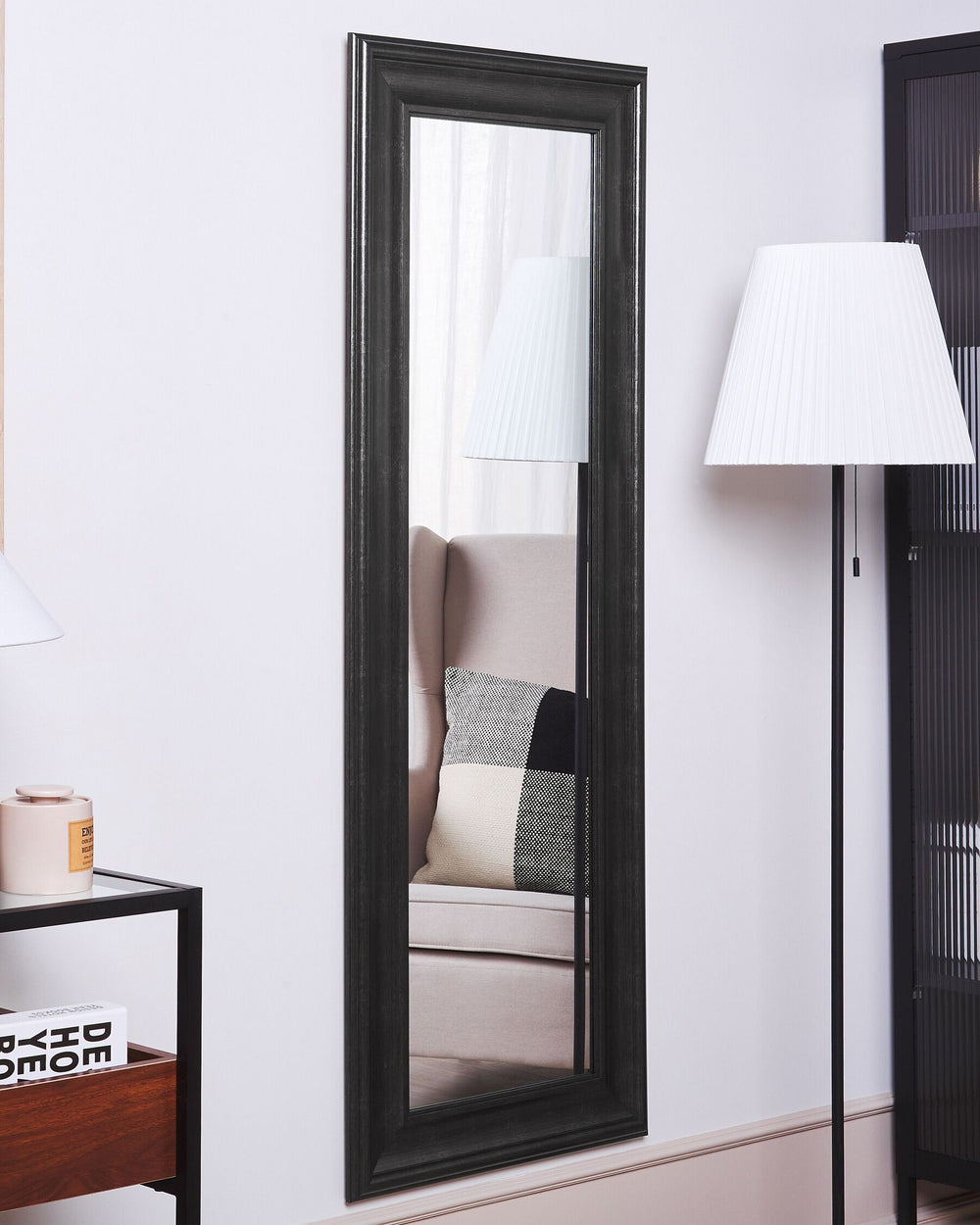  Lunel Wall Mirror Black
