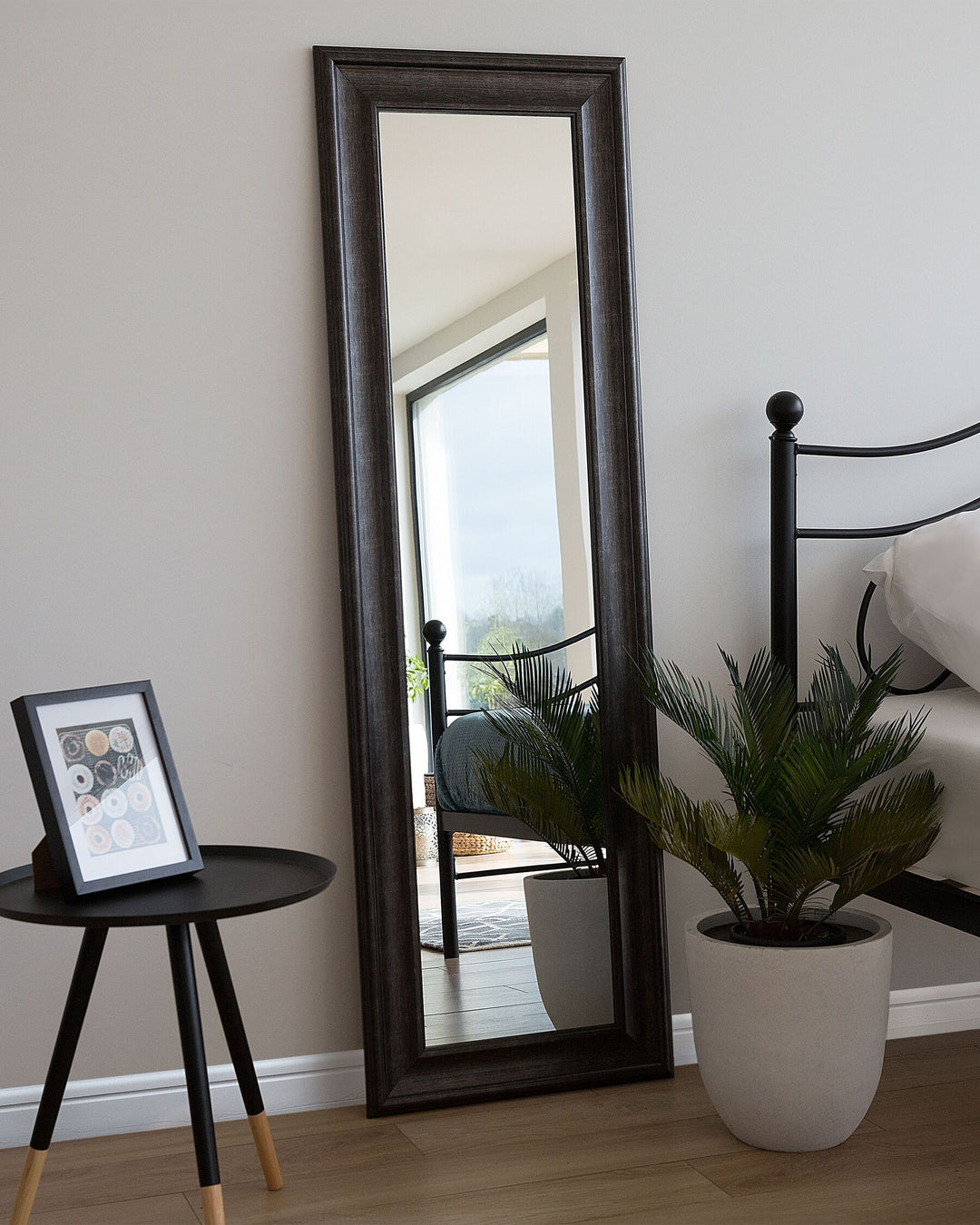 Lunel Wall Mirror Black