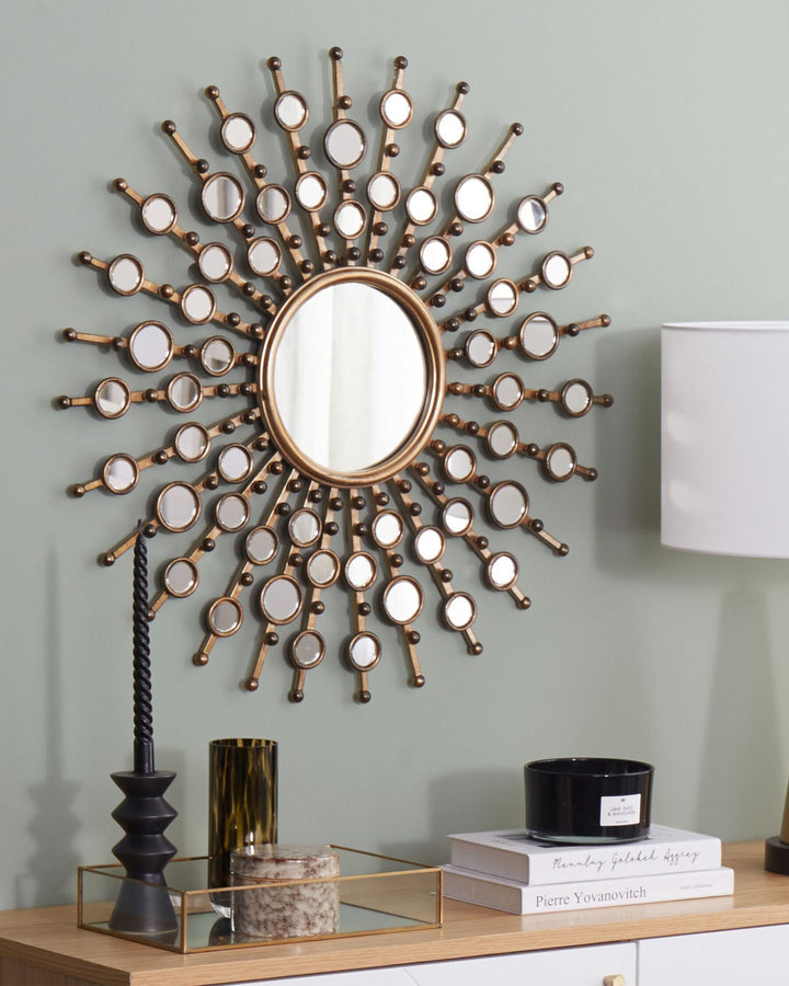 Blois Wall Mirror Metal Gold