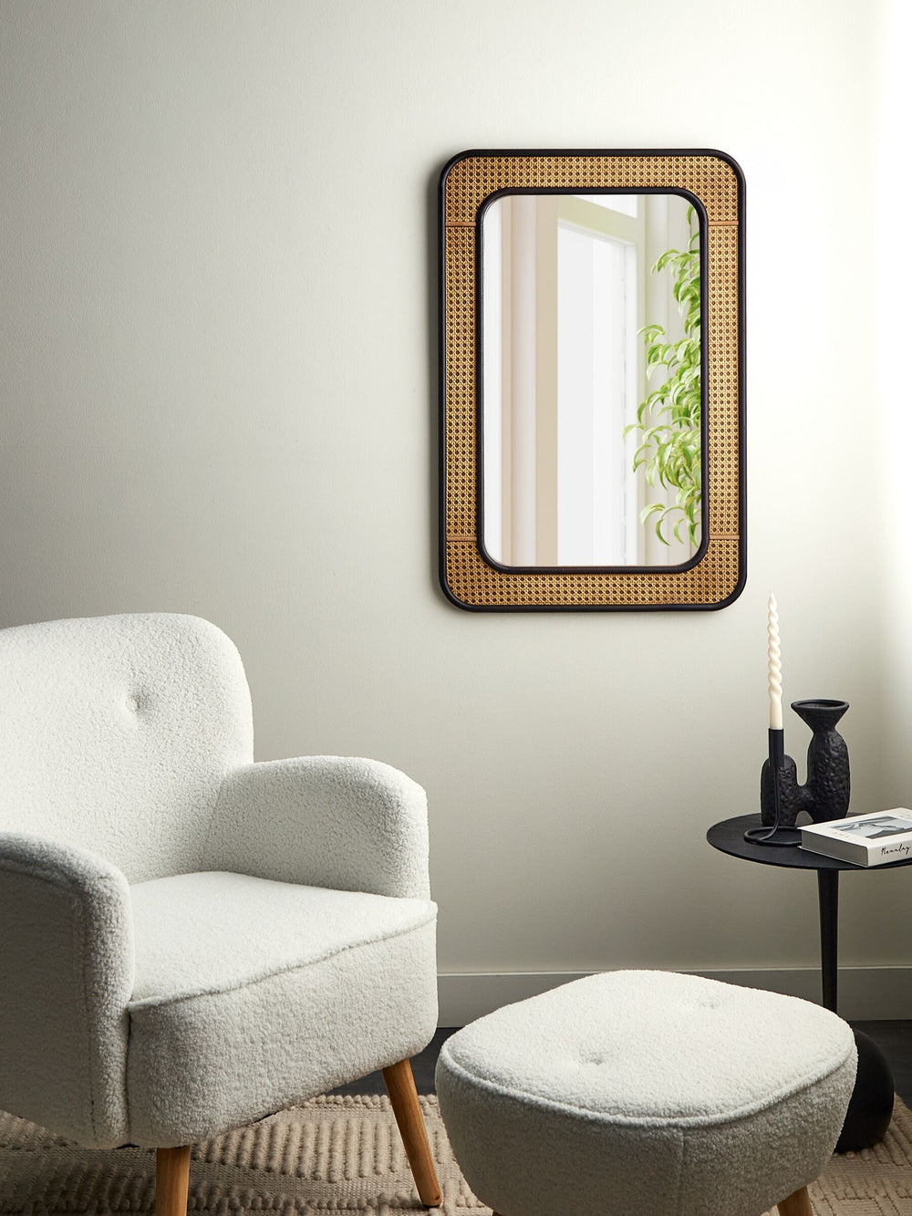 Bernas Wall Mirror Natural