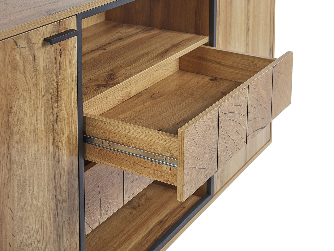 2 Door Sideboard Brown Bevus
