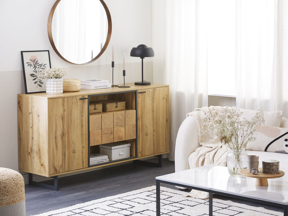 2 Door Sideboard Brown BOISO