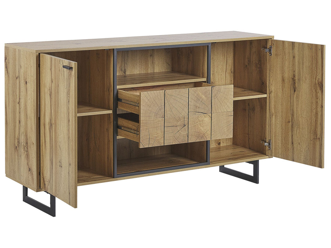 2 Door Sideboard Brown Bevus