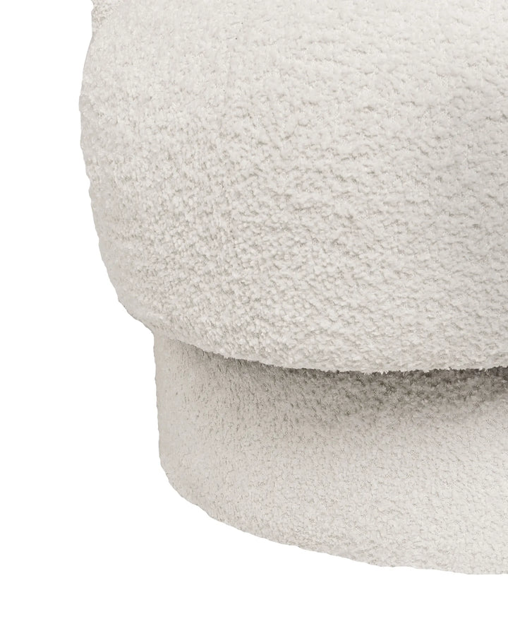 Aylo Swivel Armchair Boucle Off-White